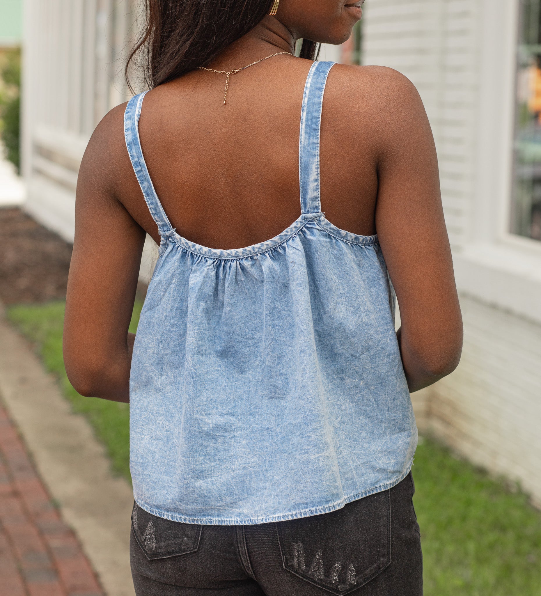 Talullah Denim Tank