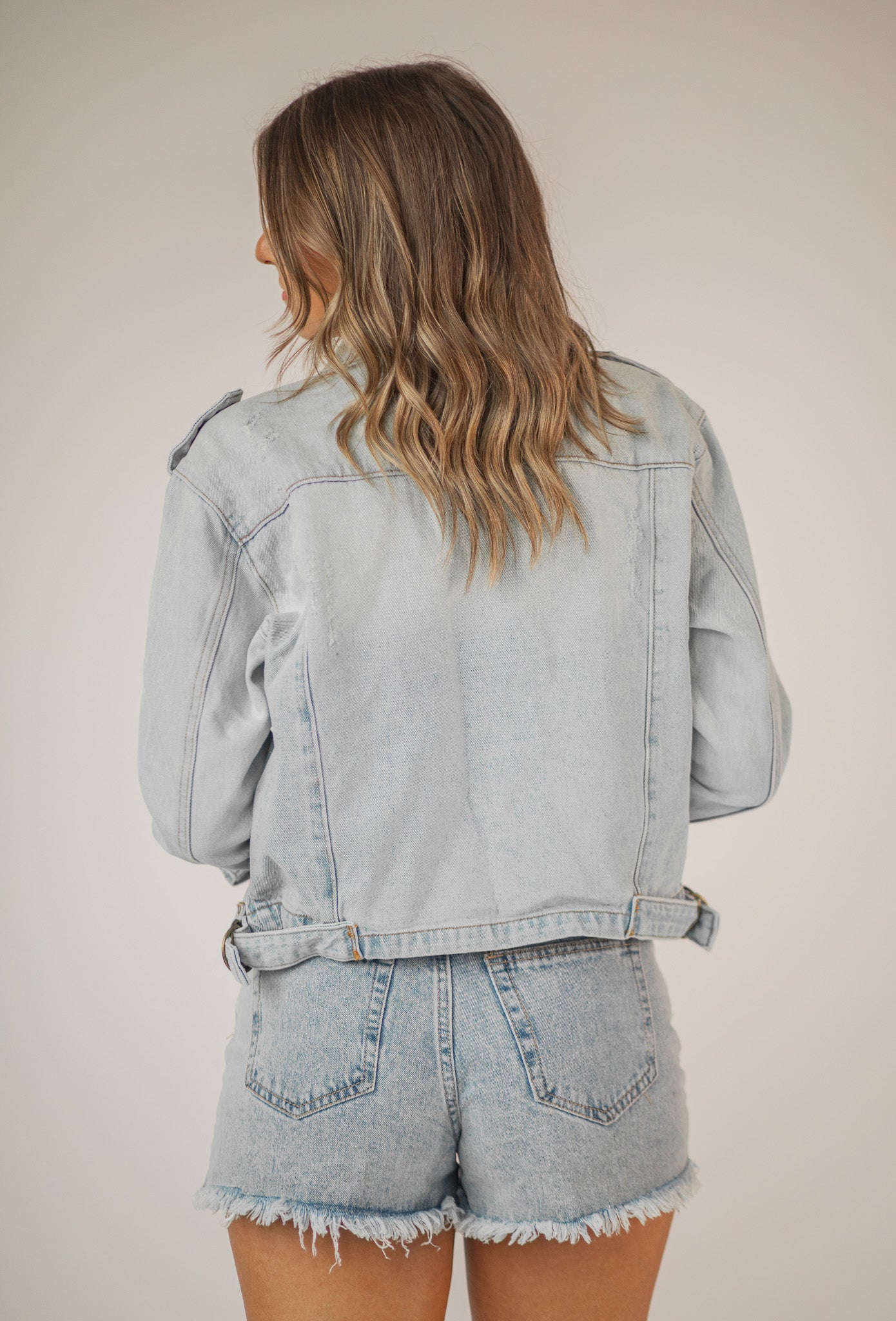 Tanya Collared Denim Jacket