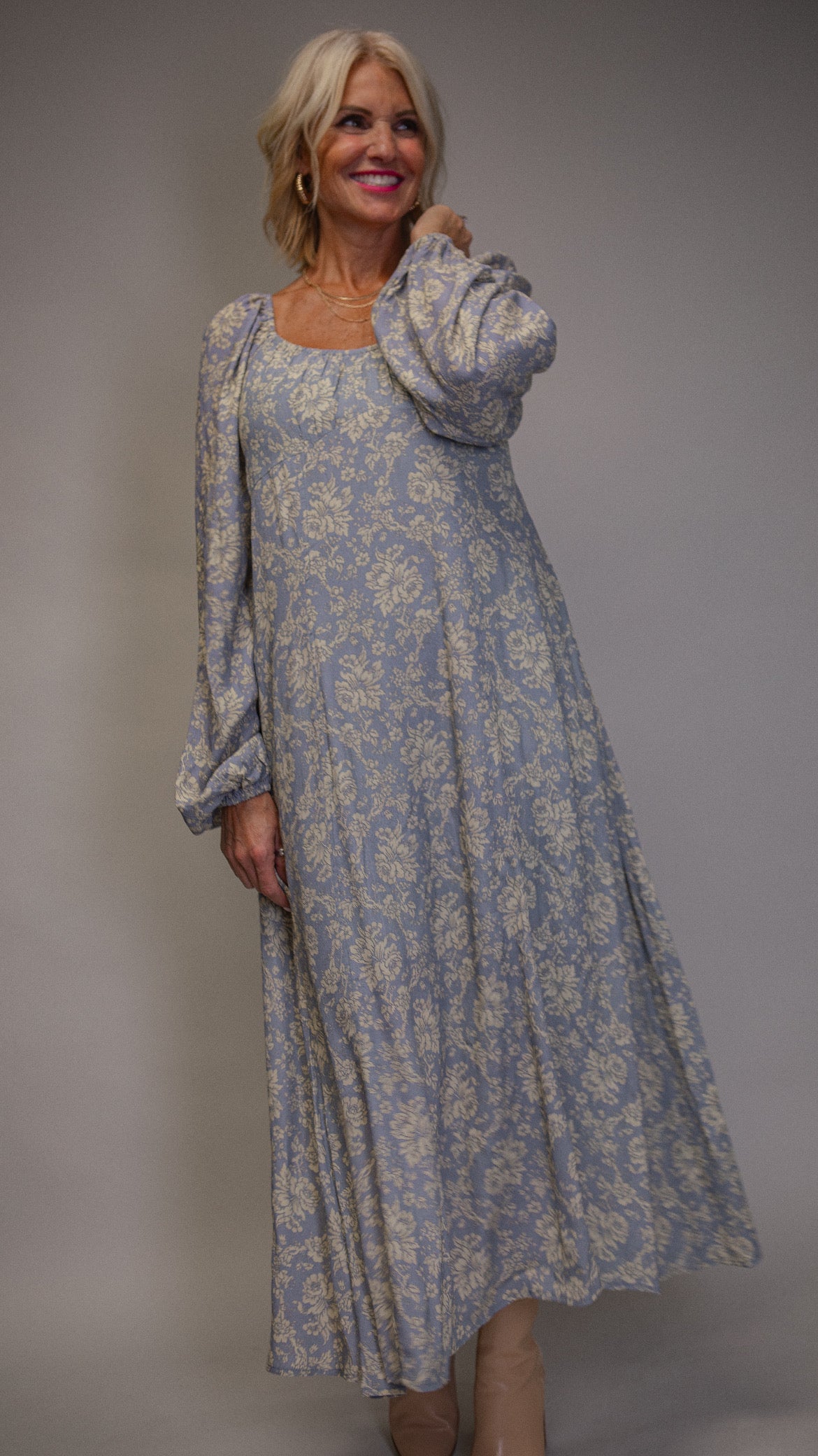 Tearrah Floral Maxi Dress