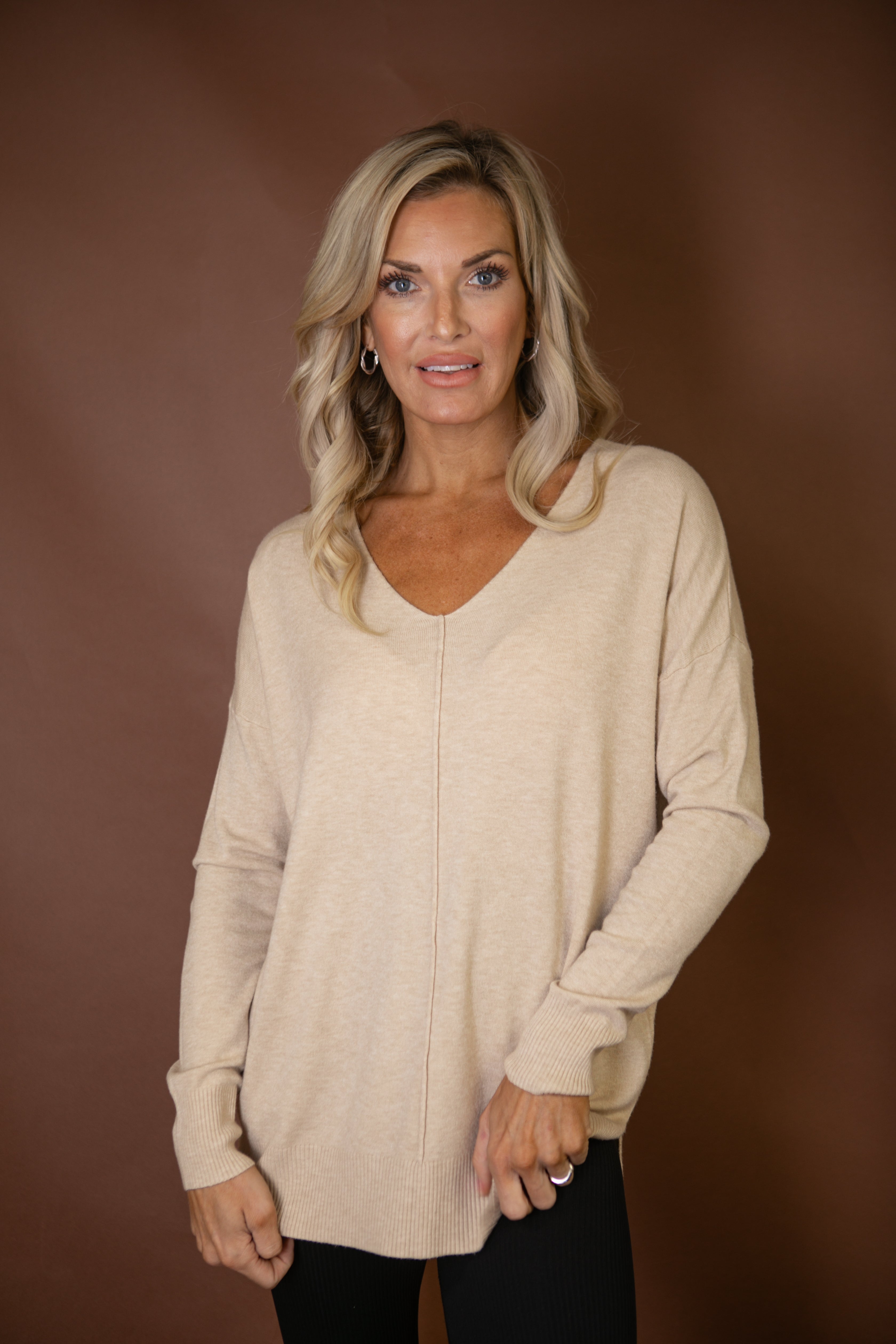 Nadia Front Seam Sweater