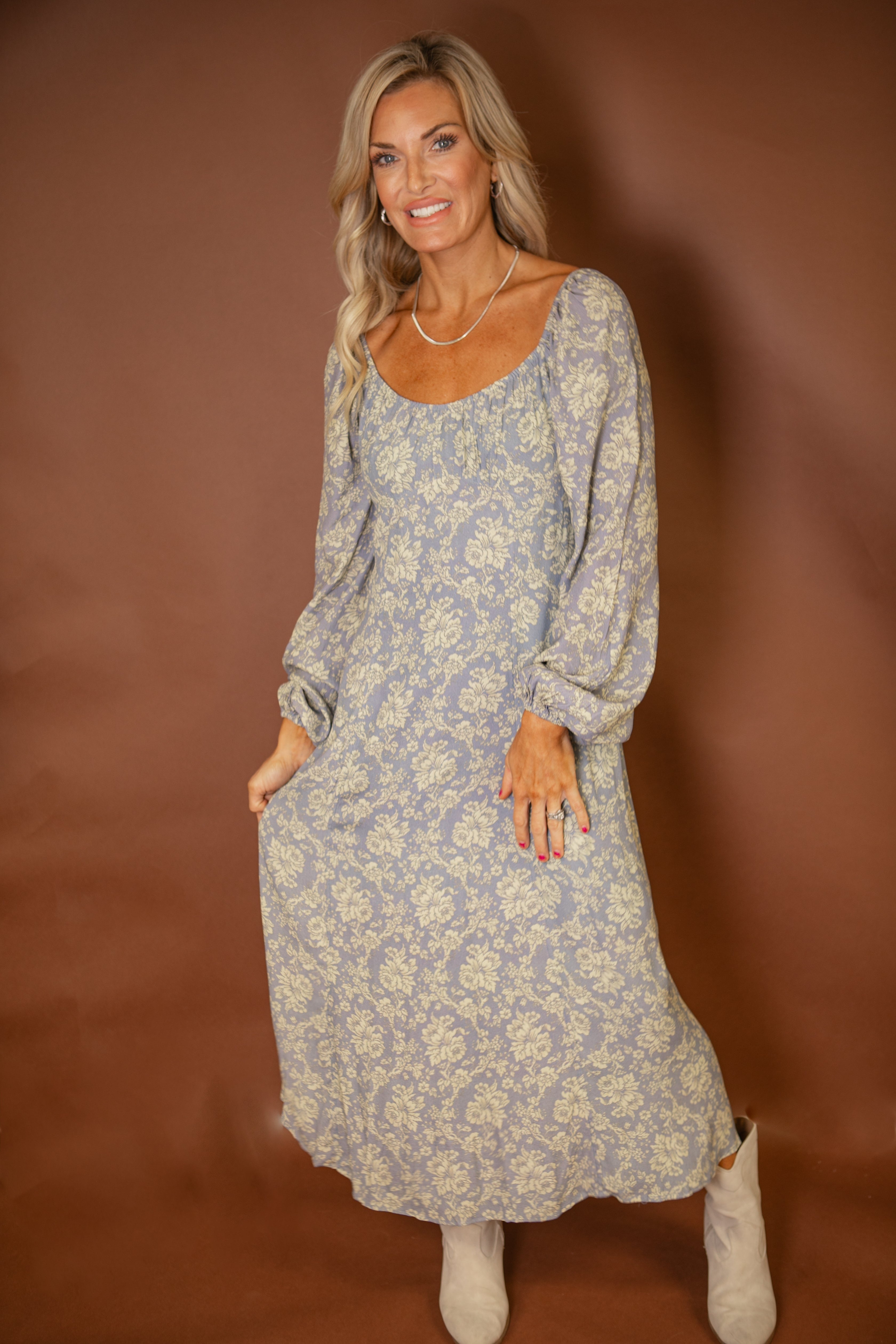 Tearrah Floral Maxi Dress