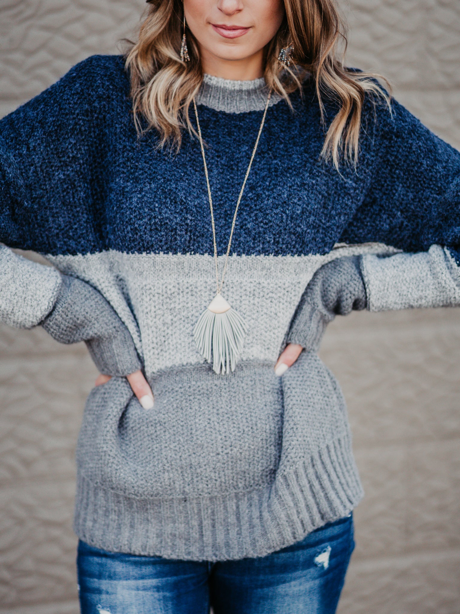 Long Fringe Necklace