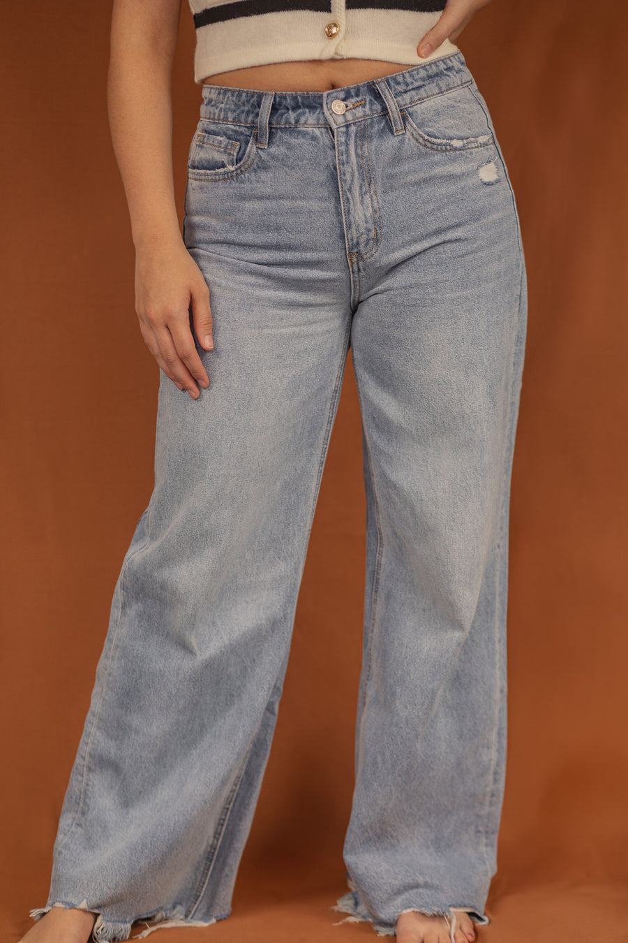 Vervet Olivia Wide Leg Jeans