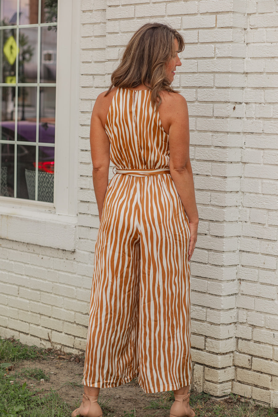 Pia Belted Jumpsuit