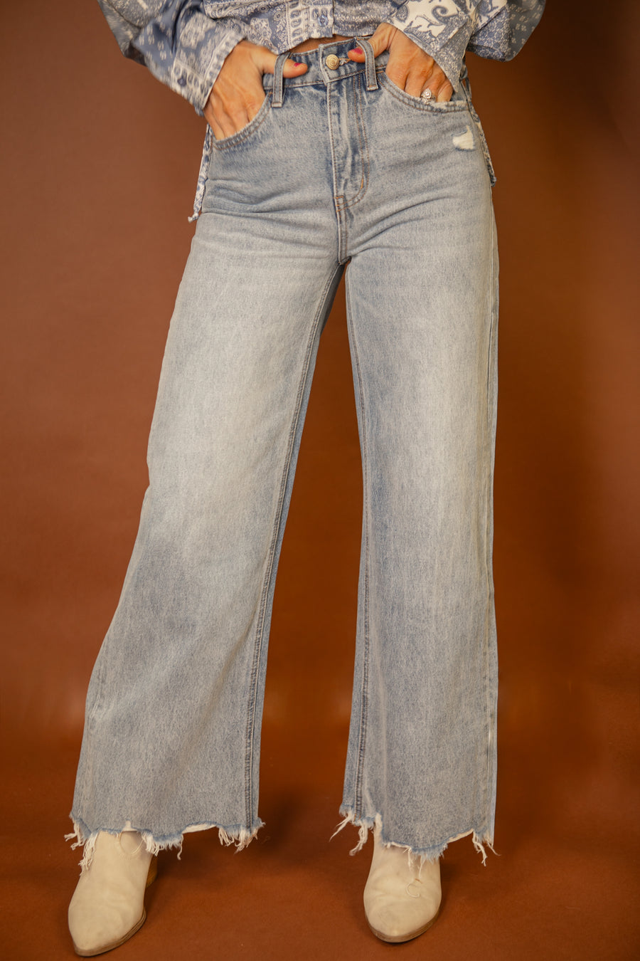 Vervet Olivia Wide Leg Jeans