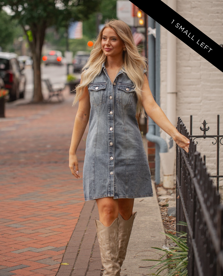 Makena Denim Dress